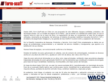 Tablet Screenshot of formscaff.cl